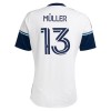 Jalkapallo Pelipaidat/Peliasut Vancouver Whitecaps FC Muller 13 Kotipelipaita 2025-26